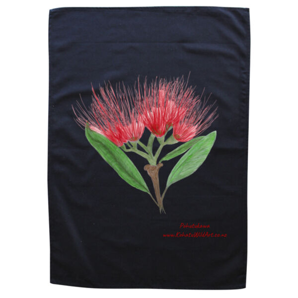 Pohutukawa Flower - Tea Towel Thumbnail
